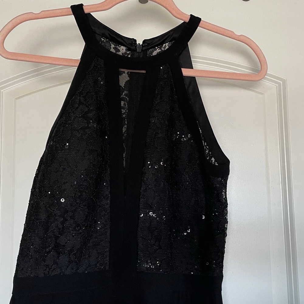 Long black dress